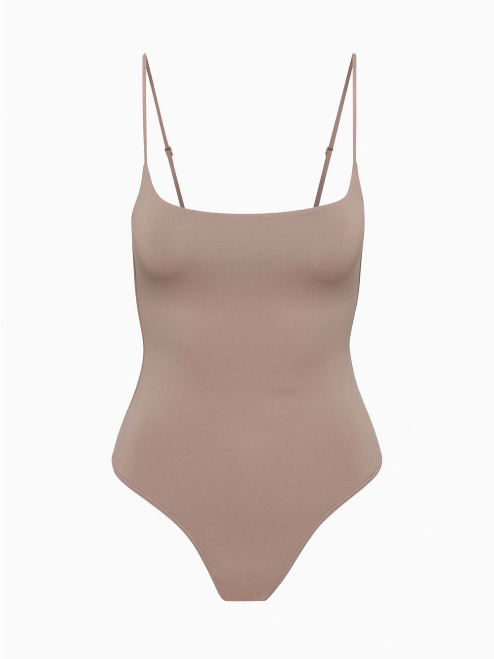 Babaton Contour Cami Bodysuit in Warm Taupe
